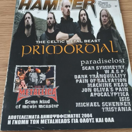 Metal Hammer Greece February 2005 magazine used