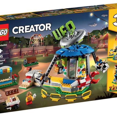 Lego Creator 3-in-1 31095 Fairground Carousel like new