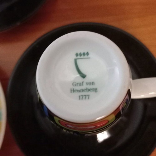 Collection cups used, set of 5 pieces