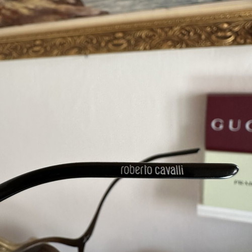 Roberto Cavalli sunglasses 2010s, black