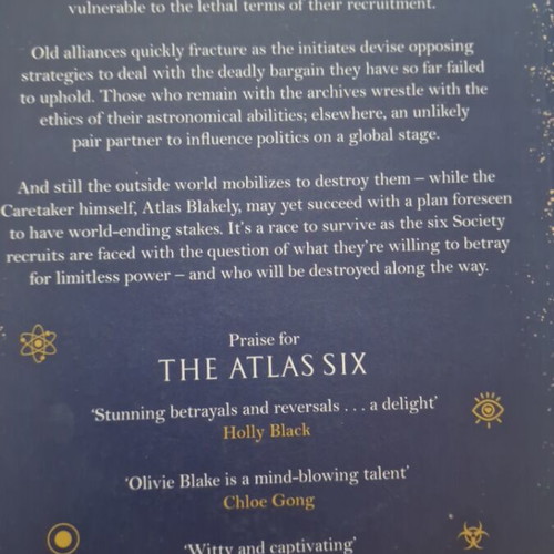 The Atlas Trilogy by Olivia Blake, English