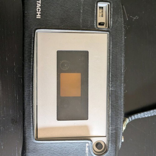 Hitachi Journalistic Walkman used with leather case