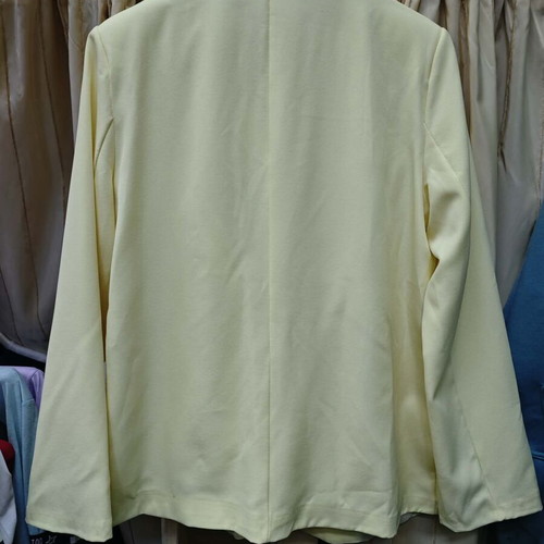 Yellow women's suit new, one size