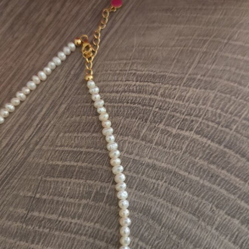 Mazaraki necklace with pearls and gold-plated summer charms