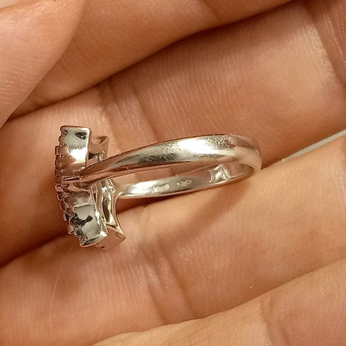 Chimento 18 ct gold ring 6.5 gr with 0.70 F VVS diamond new