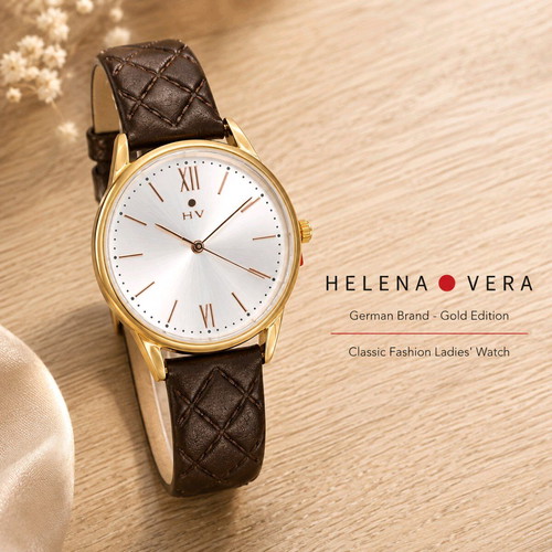 Helena Vera Elegant Women's Watch, Seiko Japan Movement