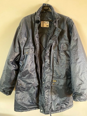 Atladis work jacket like new, waterproof, size L, blue