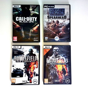 ΕΥΚΑΙΡΙΑ!!! - 4 αυθεντικά PC games: Battlefield, Call of Duty κλπ