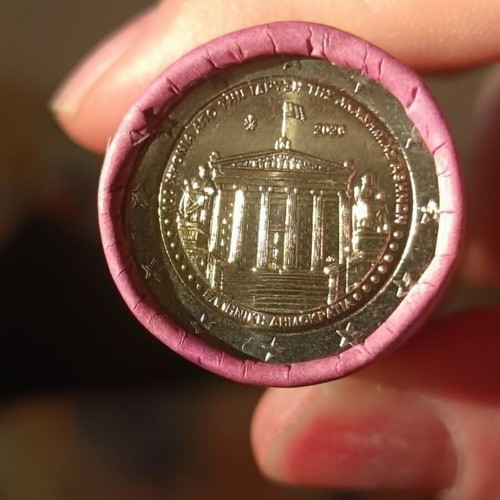2€ Greece 2026 Masouri Coin new, Academy of Athens