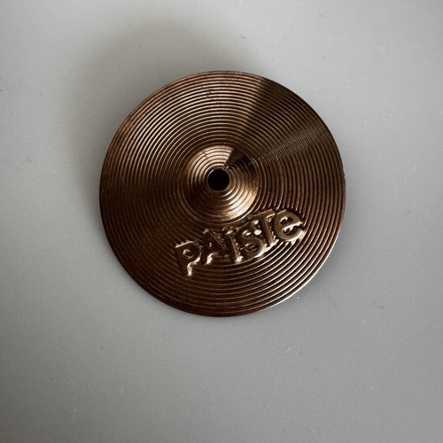 Καρφίτσα Paiste Cymbals 4,5 εκ. μεταχειρισμένη, vintage μέταλλο