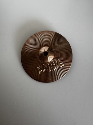 Καρφίτσα Paiste Cymbals 4,5 εκ. μεταχειρισμένη, vintage μέταλλο