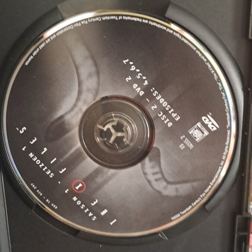 The X Files Collection DVD used, volume 2, subtitles