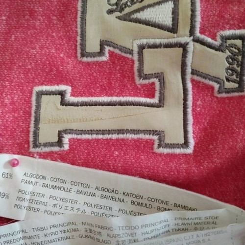 Fouster with Vox logo, like new, size M/38/10