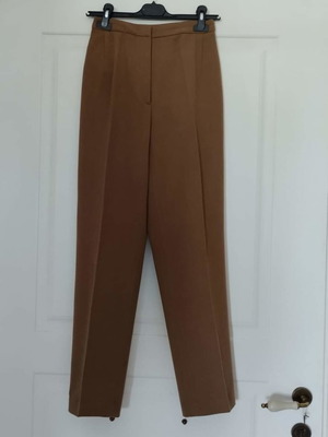 Jones vintage γυναικείο ψηλόμεσο χειμερινό παντελόνι νούμερο 34 σαν καινούργιο, σκούρο μπεζ