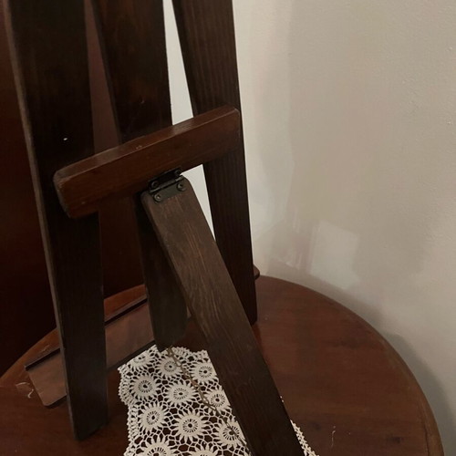 Byzantine icon of Panagia Glykofilousa 35×24 with wooden easel like new
