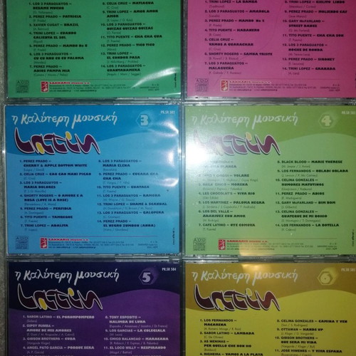 Latin CD collection box set new