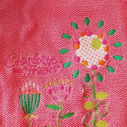 Strawberry Shortcake vintage cotton sweater for children 4-5 years