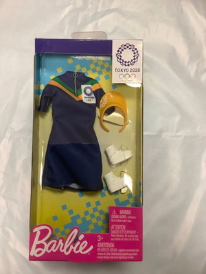 Barbie ρούχα για κούκλα Tokyo 2020 Olympics συλλεκτικό καινούργιο