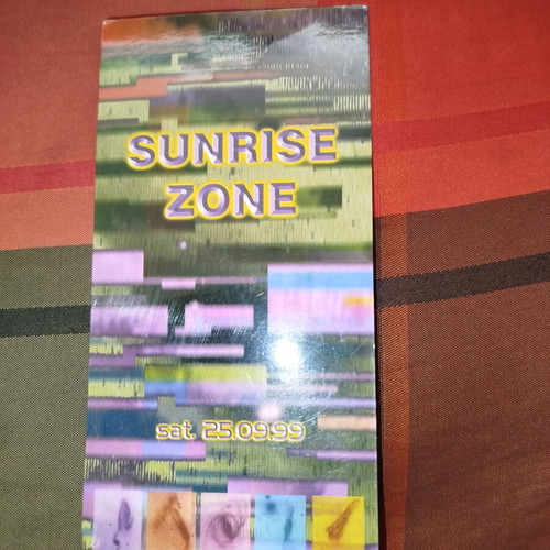 Flyer Old School Rave Sunrise Zone μεταχειρισμένο