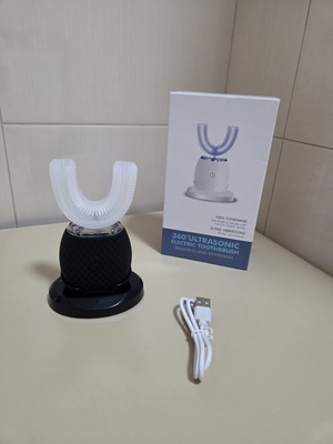 360° Ultrasonic U-Shaped Electric Toothbrush for Adults