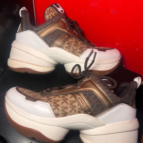 Michael Kors Cosmo sneakers like new, size 39, brown