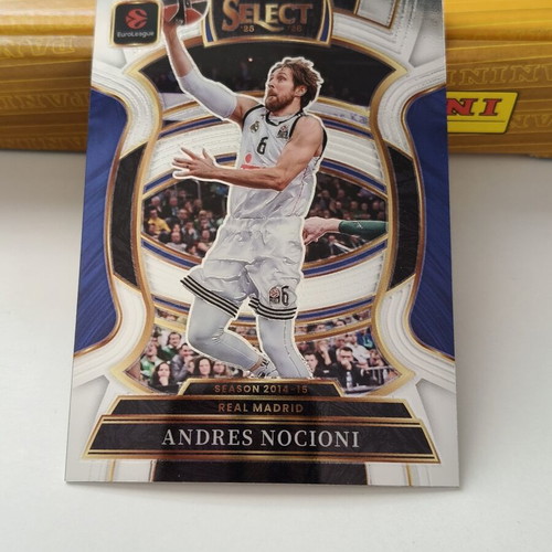 Andres Nocioni Real Madrid Concourse Silver 2025-26 Panini Select Euroleague card