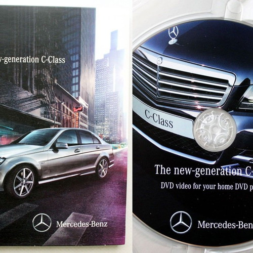 Mercedes-Benz 2007-2011 C-Class E-Class Coupe Promo DVD set of 5 new