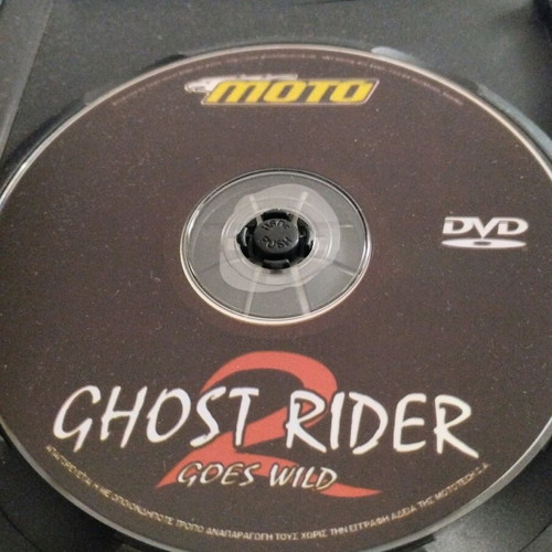 MOTO Ghost Rider Goes Wild DVD in very good condition