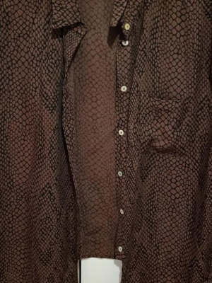 Opus shirt like new, brown, size M-L
