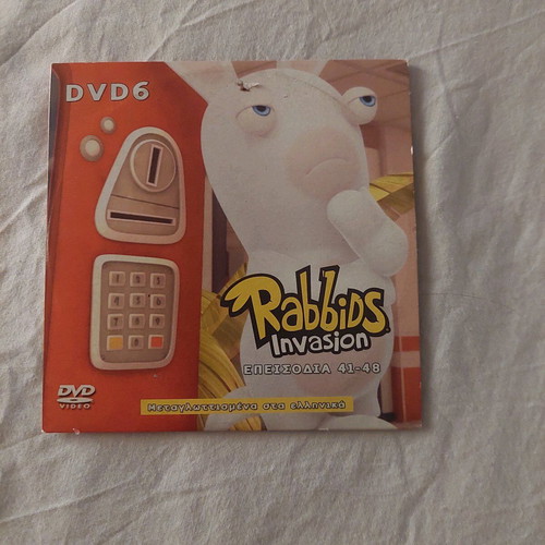 Rabbids DVD children's like new, dubbed