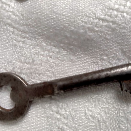 Vintage antique keys collection used, set of 10