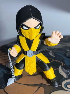 Mortal Kombat Scorpion figure, 15 cm