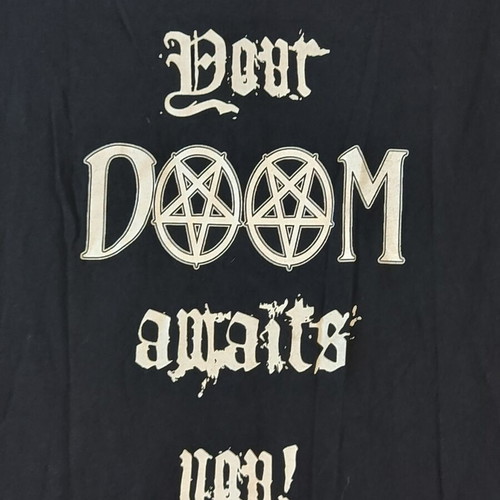 Fruit of the Loom Circle of Doom black T-shirt XL, gothic rock