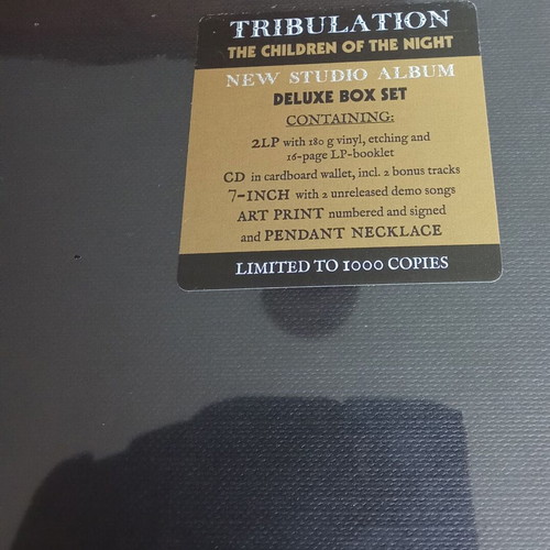 Tribulation The Children Of The Night LP box set new