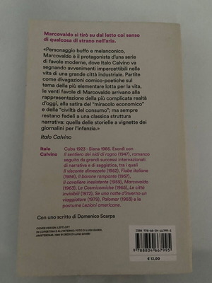 Marcovaldo του Italo Calvino καινούργιο λογοτεχνικό βιβλίο στα ιταλικά