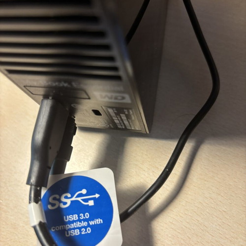 WD My Book Essential 1TB external hard drive like new