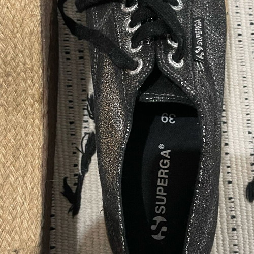 Superga Espadreilles size 39 grey, like new