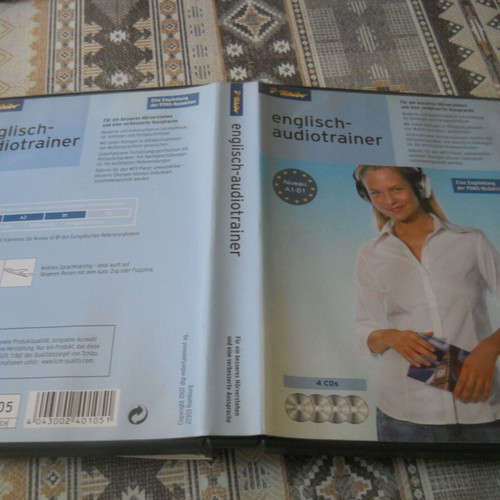 English Audiotrainer 4 CD used, good condition