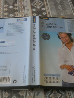 English Audiotrainer 4 CD used, good condition