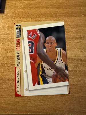 Κάρτα 1996-97 Collector's Choice #365 Reggie Miller σαν καινούργιο