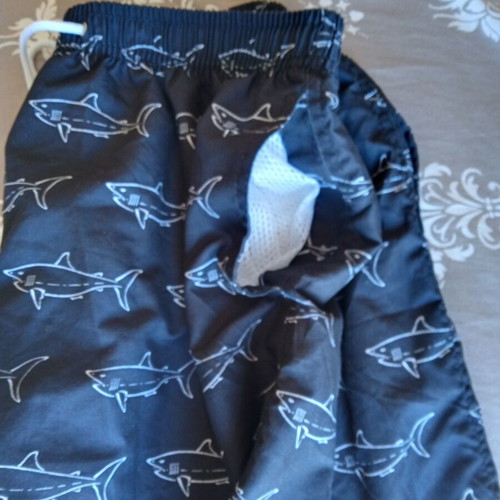Men's swim shorts Bermuda size L black like new