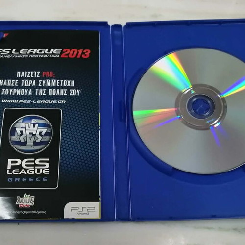 Pro Evolution Soccer 2013 PS2 game like new, Greek version