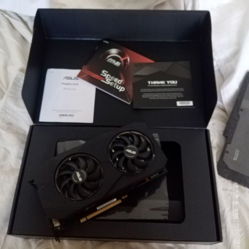ASUS Dual GeForce RTX 2060 6GB graphics card like new