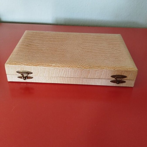 Antique manicure set in case like new, early 20th century