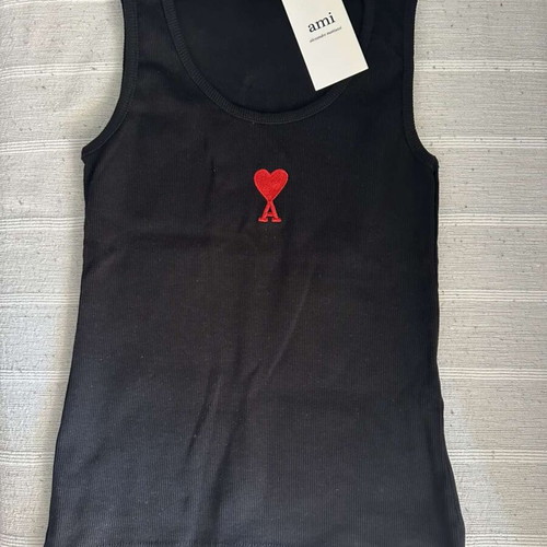 Alexandre Mattiussi women's sleeveless top, black, size S