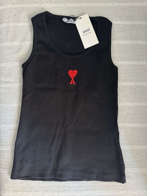 Alexandre Mattiussi women's sleeveless top, black, size S