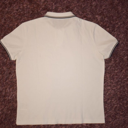 Moncler Polo Shirt Men XL like new, white