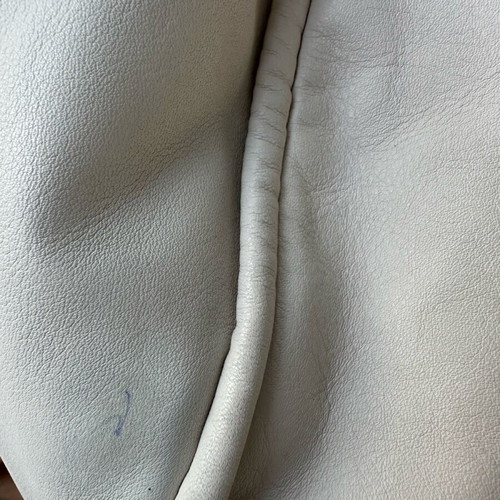 Karen Millen leather crossbody bag like new, beige