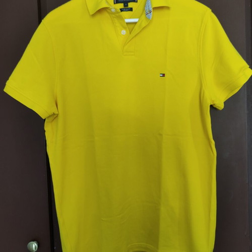 Tommy Hilfiger The 1985 Polo Shirt κίτρινο, μεταχειρισμένο, μέγεθος M