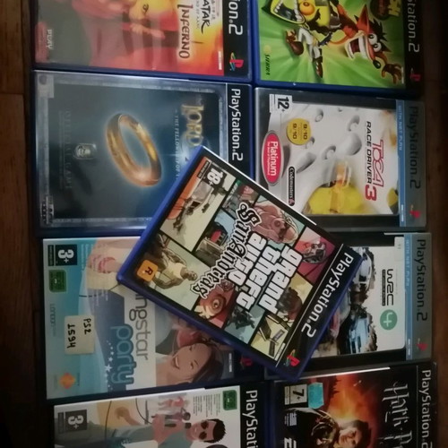 PS2 games rare, pack of 10 including gift